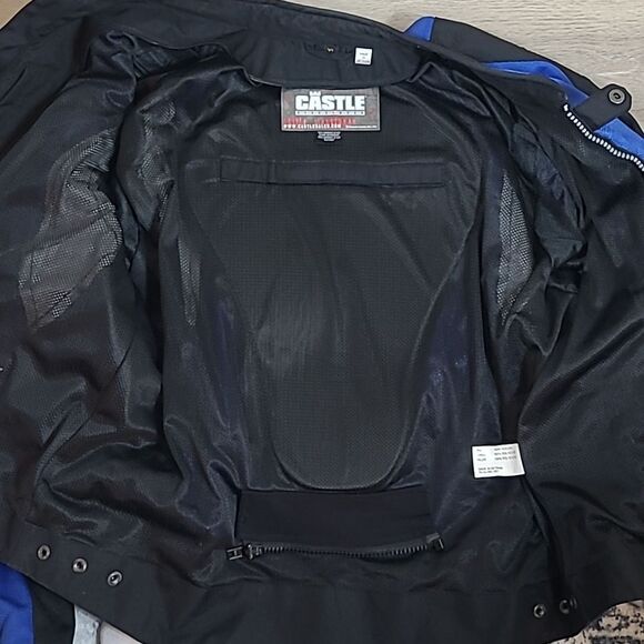Castle Streetwear Men’s Lined Motorcycle Jacket XL - Picture 11 of 11